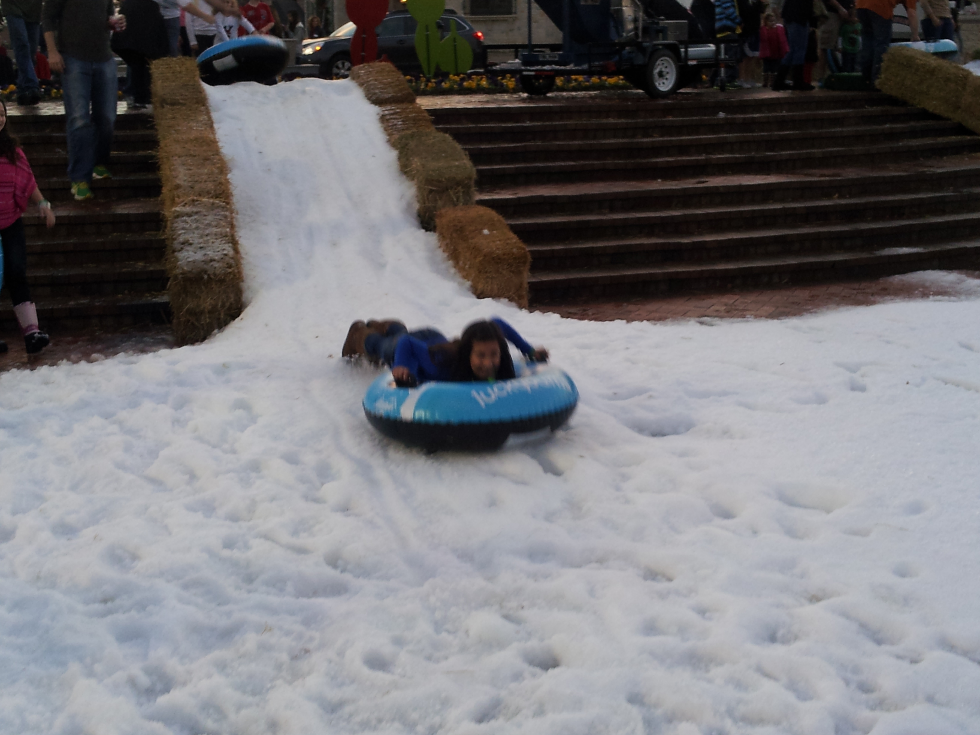 Snow Sledding