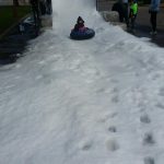 Real snow sledding in Texas