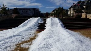 Real snow for parties