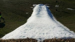 Christmas party snow backdrop