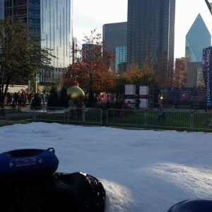 Snow parties in Dallas