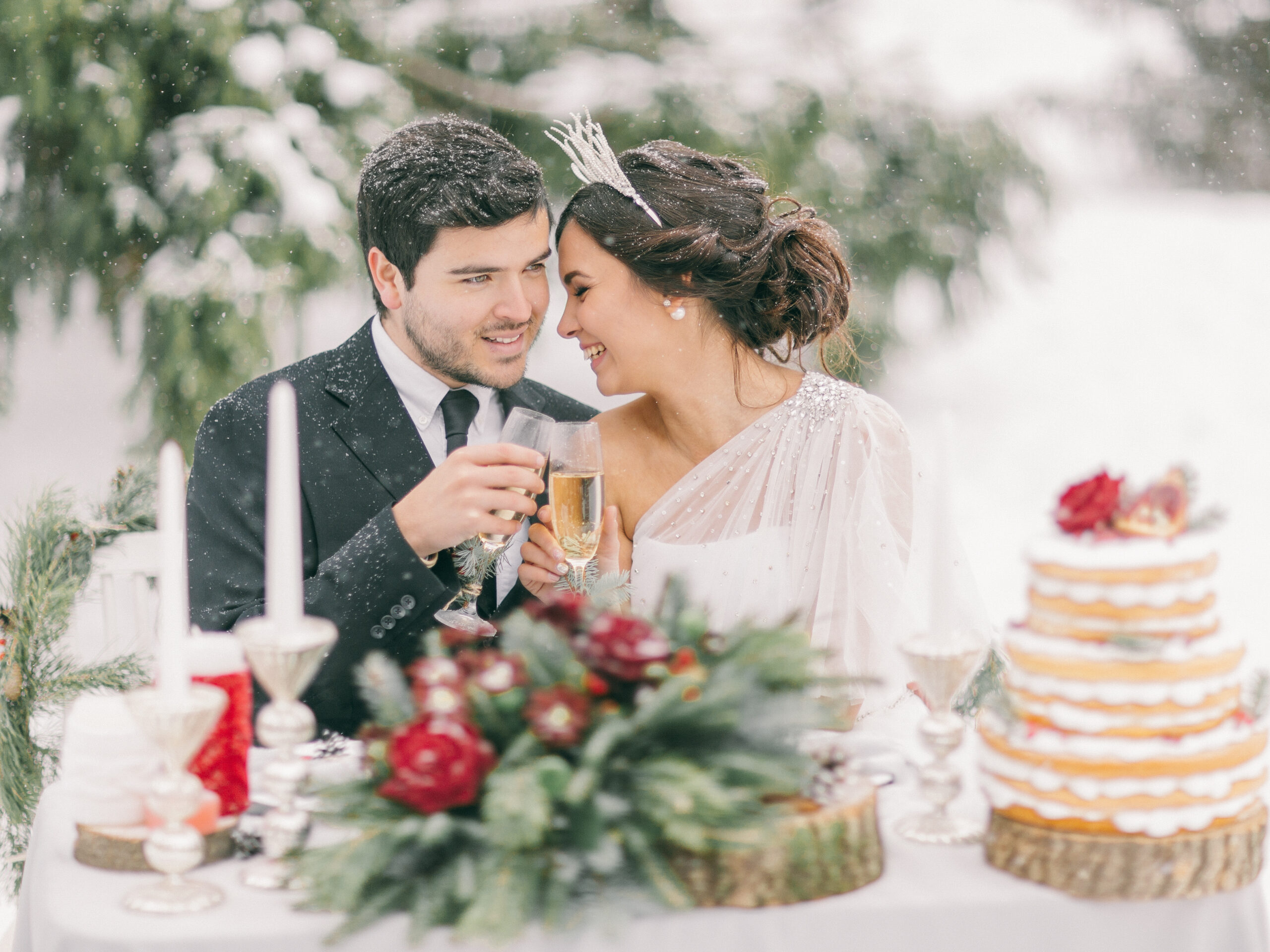 winter wonderland wedding